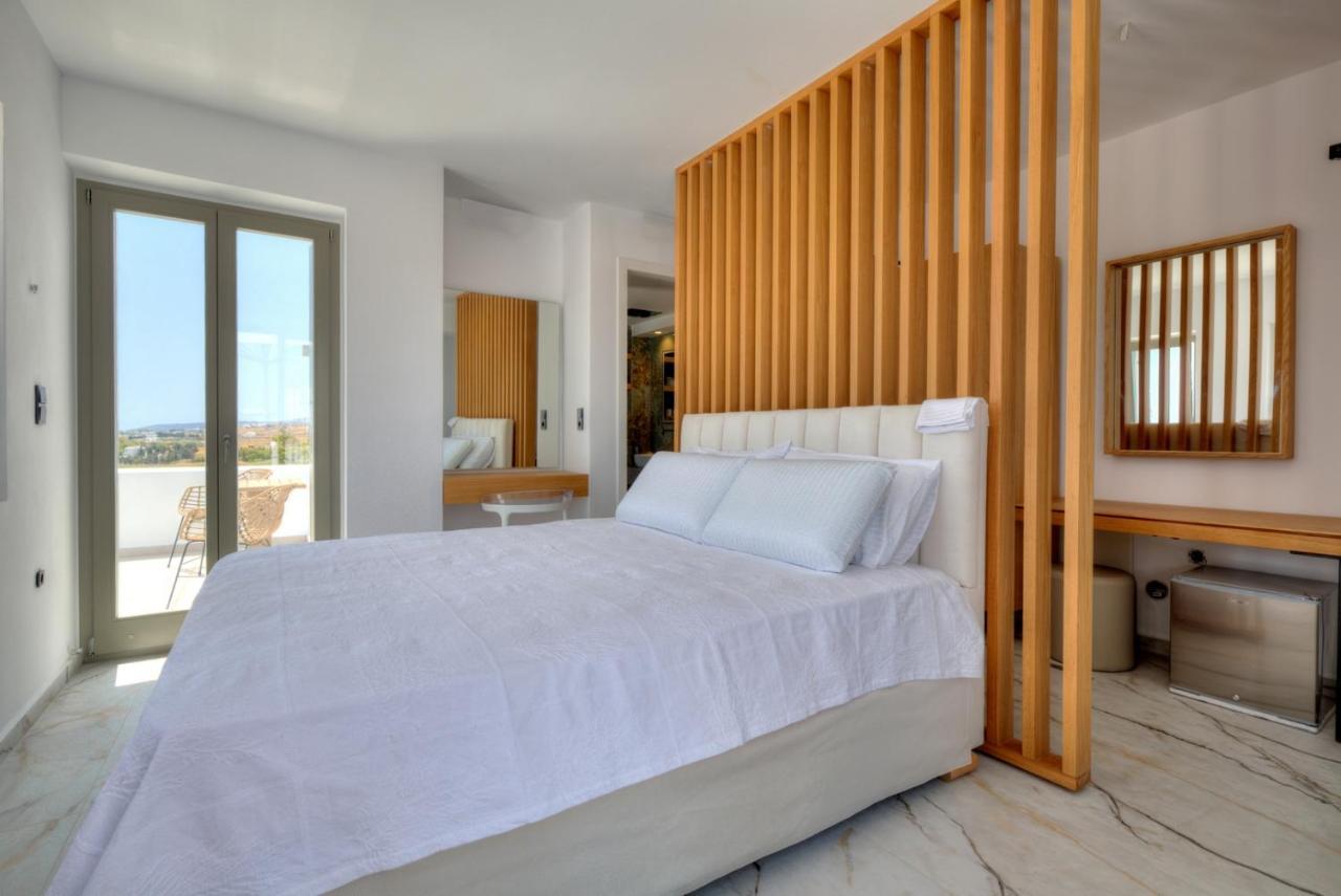 Golden Bay Luxury Villas And Suites Chrisi Akti  Luaran gambar