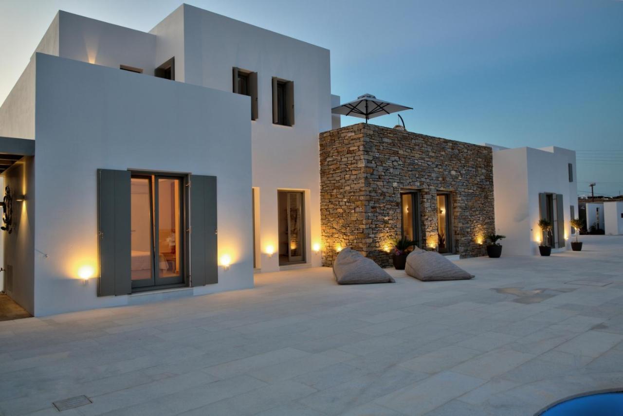 Golden Bay Luxury Villas And Suites Chrisi Akti  Luaran gambar