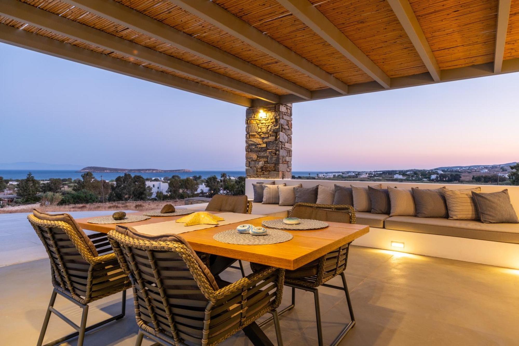 Golden Bay Luxury Villas And Suites Chrisi Akti  Luaran gambar