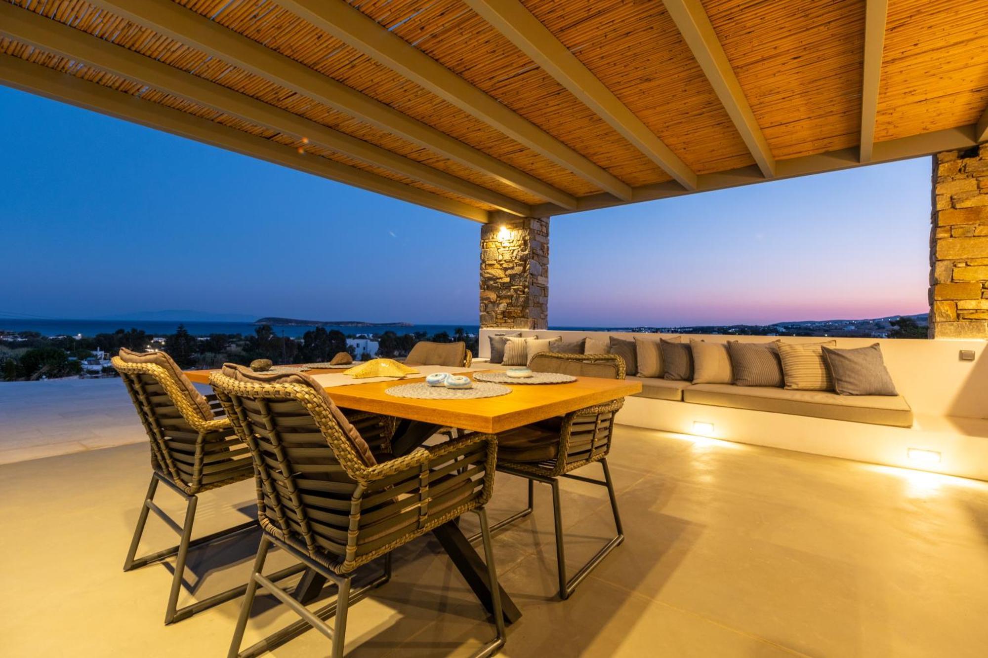 Golden Bay Luxury Villas And Suites Chrisi Akti  Luaran gambar