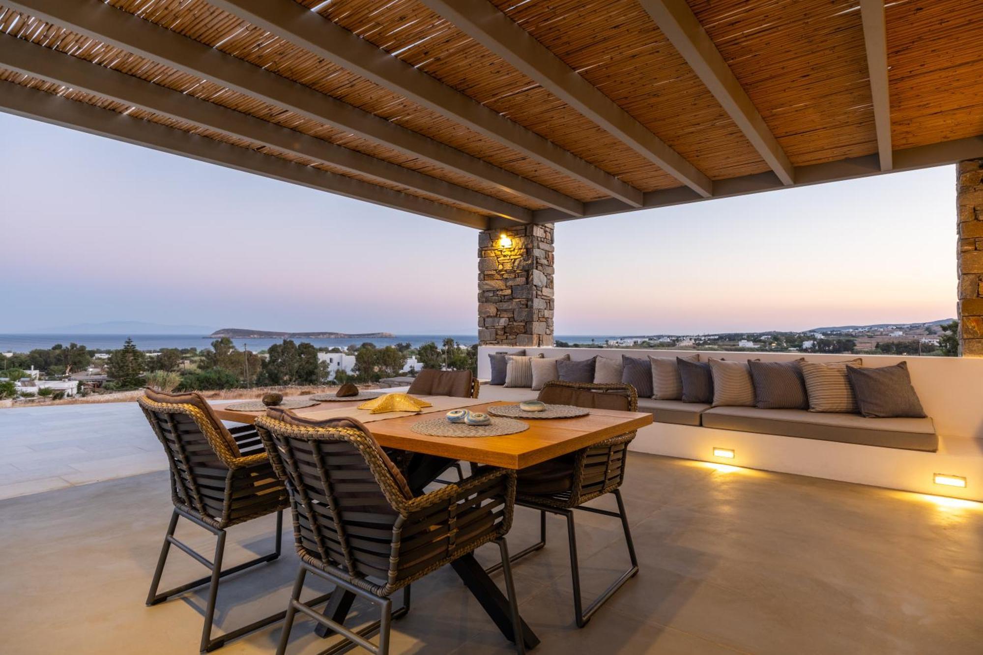 Golden Bay Luxury Villas And Suites Chrisi Akti  Luaran gambar
