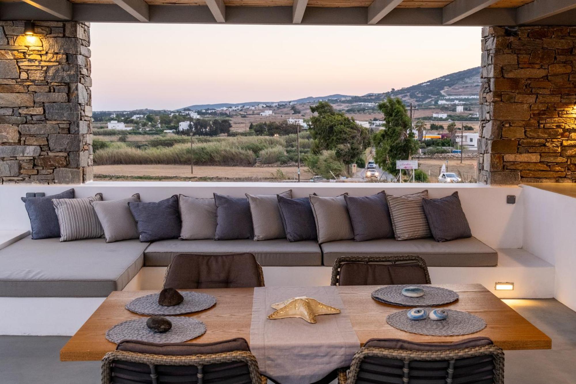 Golden Bay Luxury Villas And Suites Chrisi Akti  Luaran gambar