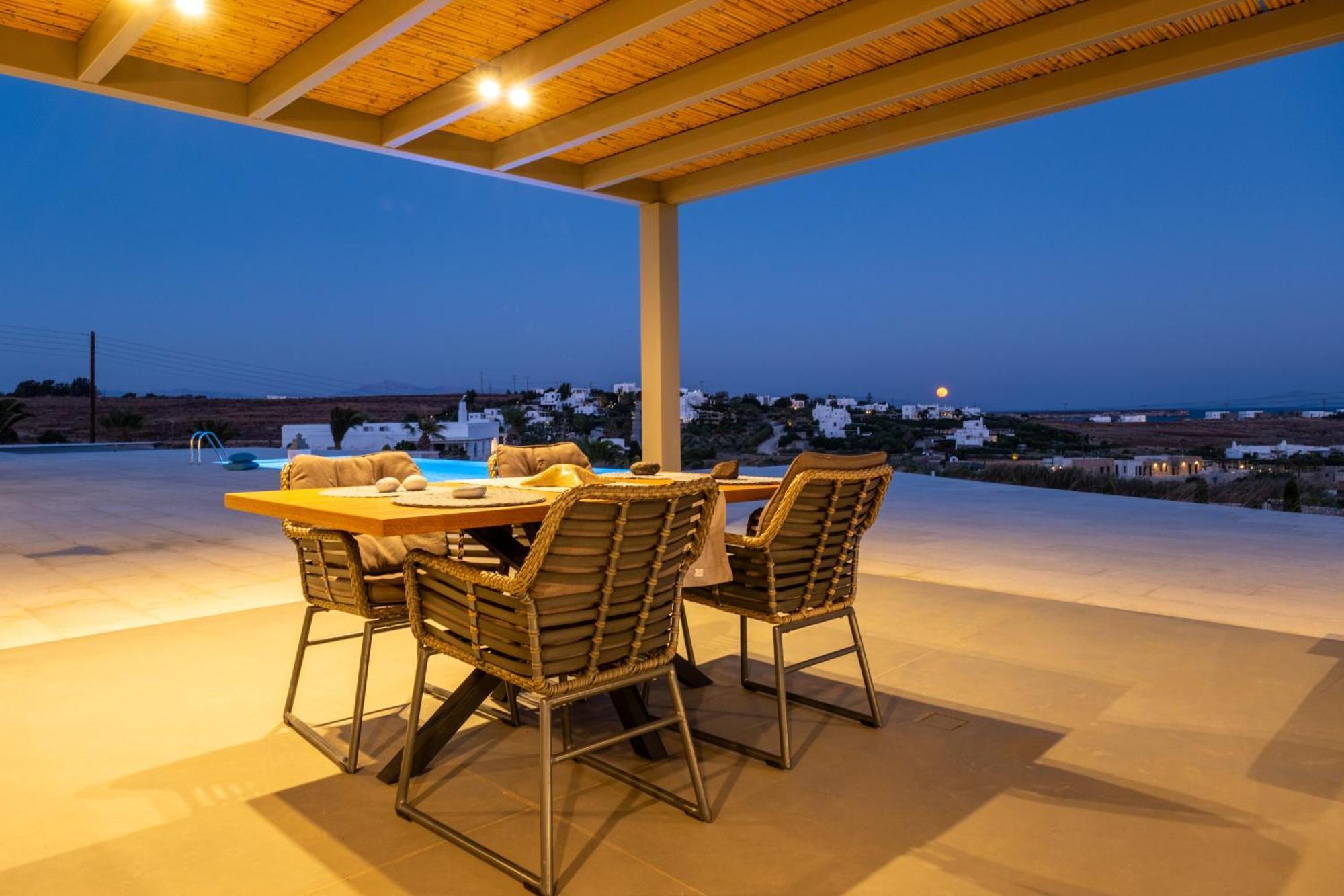 Golden Bay Luxury Villas And Suites Chrisi Akti  Luaran gambar