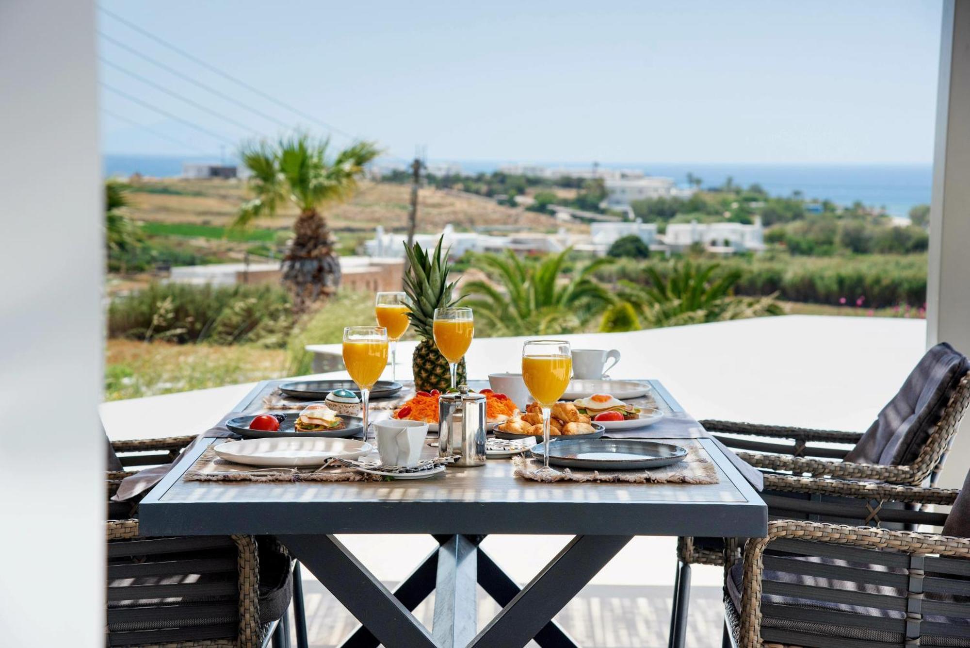 Golden Bay Luxury Villas And Suites Chrisi Akti  Luaran gambar