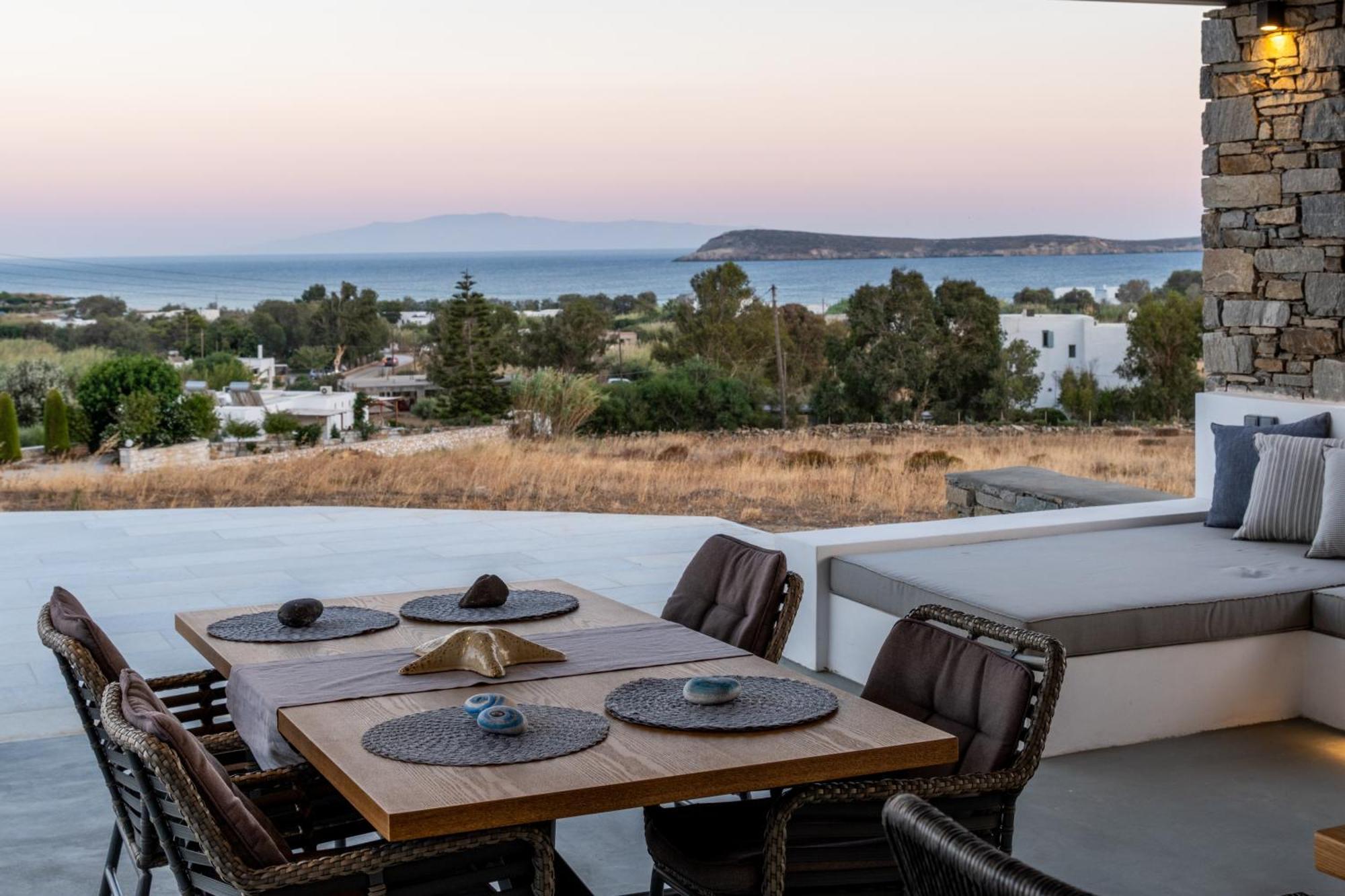 Golden Bay Luxury Villas And Suites Chrisi Akti  Luaran gambar