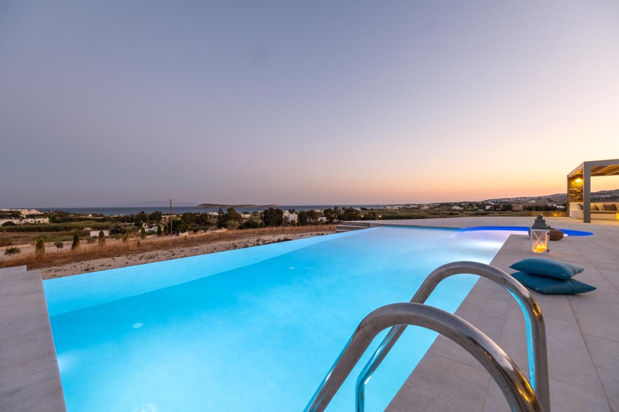 Golden Bay Luxury Villas And Suites Chrisi Akti  Luaran gambar