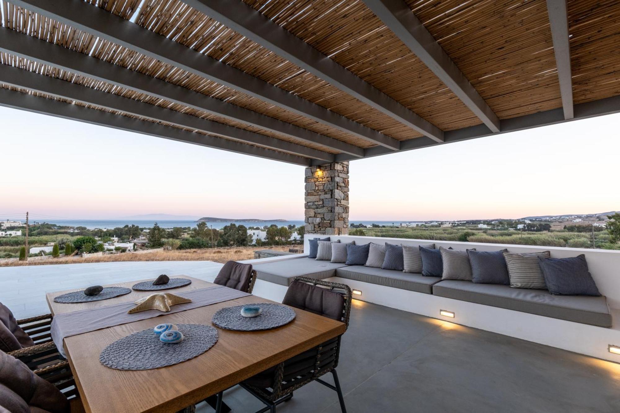 Golden Bay Luxury Villas And Suites Chrisi Akti  Luaran gambar