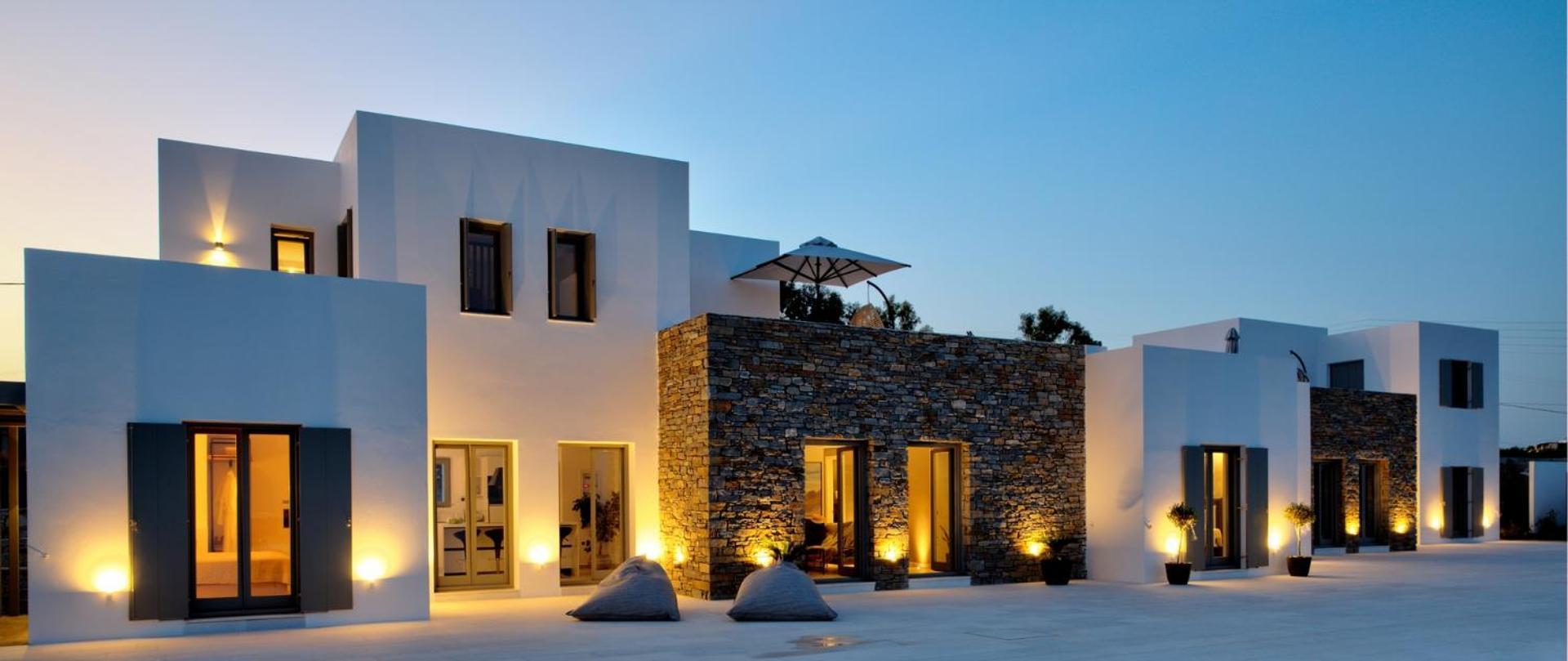 Golden Bay Luxury Villas And Suites Chrisi Akti  Luaran gambar